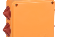 Коробка расп. огн. ПС 100х100х50мм 4P 10мм2 IP55 6 вв. IEK