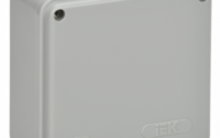 Коробка расп. КМ41259 о/п 100х100х50мм IP44 серая IEK