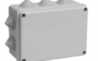 Коробка расп. КМ41242 о/п 150х110х70мм IP55 10 вв. серая IEK