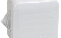 Коробка расп. КМ41236 о/п 70х70х40мм IP44 4 вв. серая IEK