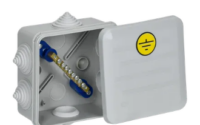 Коробка КУП КМ41361 100х100х50мм IP44 6 вв. (7035) IEK