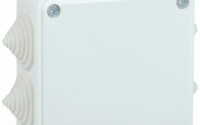 Коробка расп. КМ для о/п 100х100х45мм IP44 6 вв. белая IEK