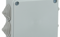 Коробка расп. КМ для о/п 100х100х45мм IP44 6 вв. серая IEK