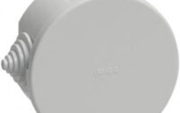 Коробка расп. КМ41237 о/п D=75х40мм IP44 4 вв. серая IEK